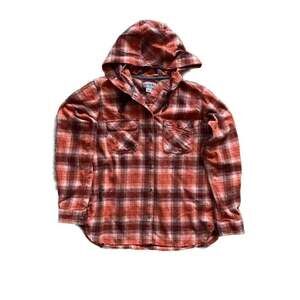Carhartt women’s flannel lightweight hoodie